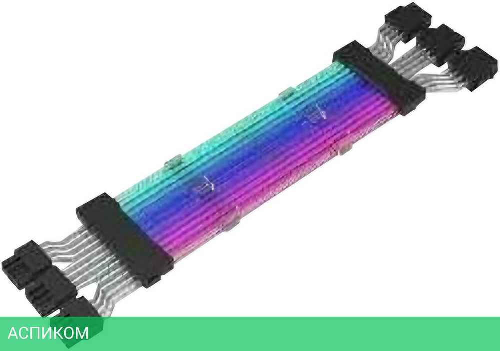 Кабель ALSEYE 3*8PIN RGB