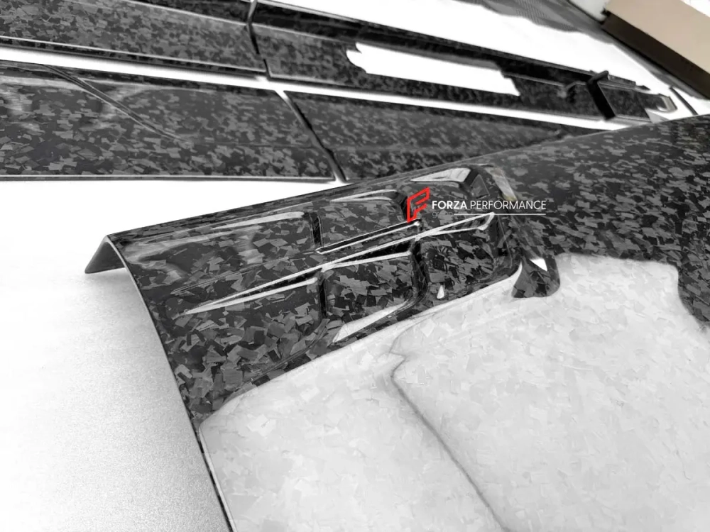 Обвес переделка из кованного карбона для ROLLS-ROYCE CULLINAN СЕРИИ 1 2018 - 2025 АПГРЕЙД ДО СЕРИИ II РЕСТАЙЛИНГ Ройс Куллинан