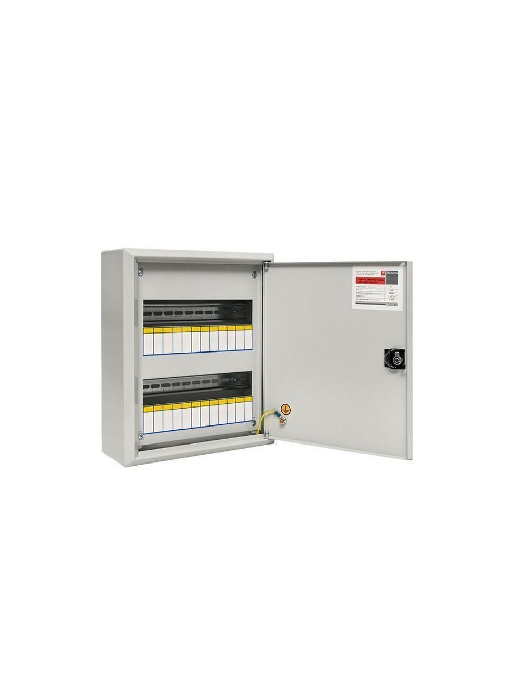 Щит ЩРН-24 (з) пласт. замок EKF mb21-24n