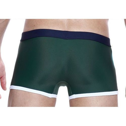 Мужские плавки боксеры темно-синие Seobean Surf Swim Boxers