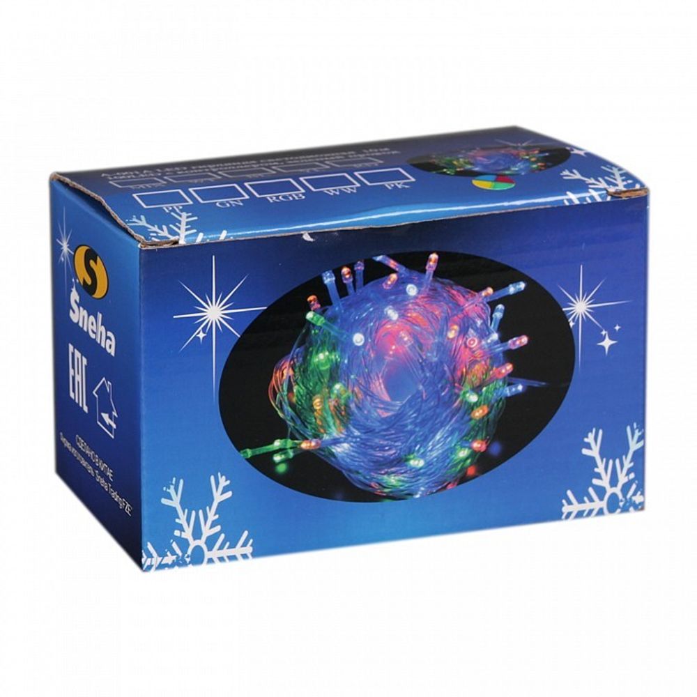 Гирлянда Нить Sneha  A-001A LED WT