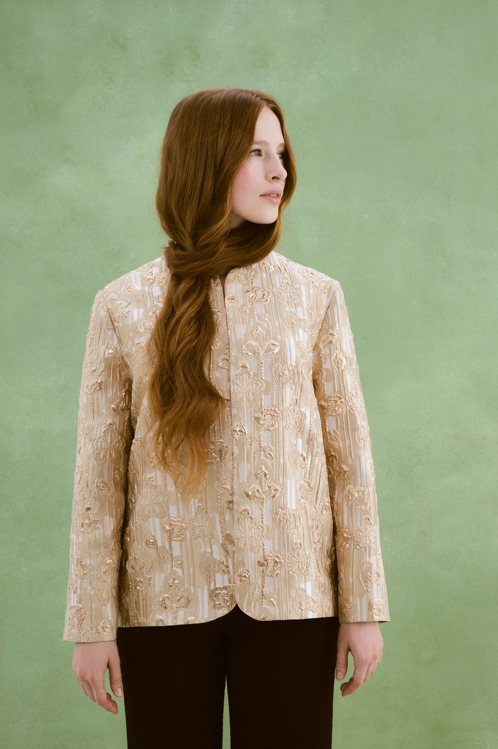 Gold clover jacket
