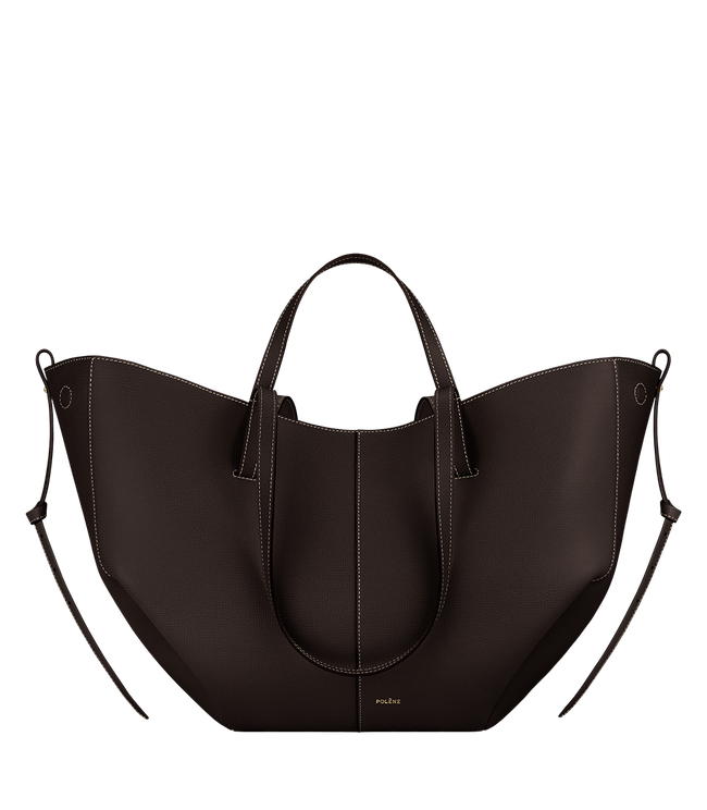 Сумка Polene Cyme EDITION TEXTURED EBONY