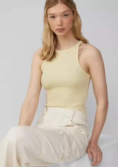 Эластичный топ с ребристой текстурой s.Oliver