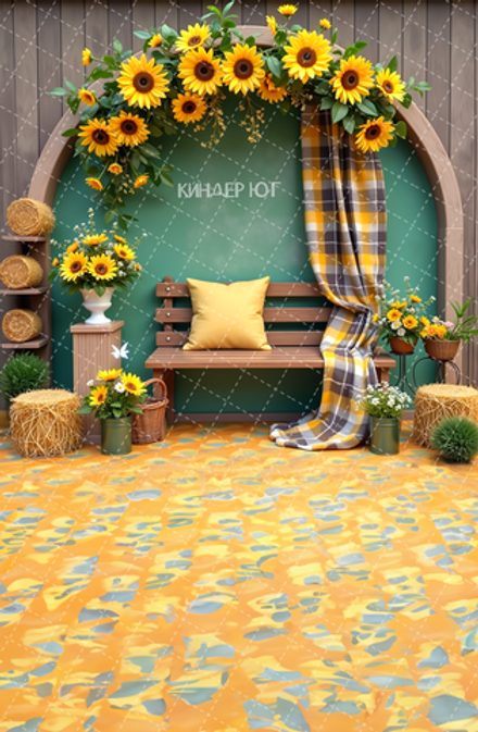 Фотофон "Осенняя композиция" арт. ФФ906-34