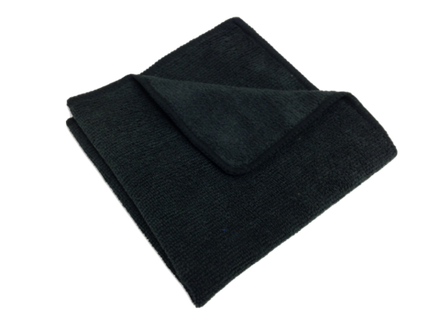 Салфетка из микрофибры 29х29 200 пл черная