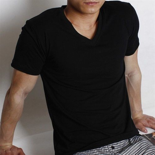 Мужская футболка черная SuperBody T-shirt Black 5477