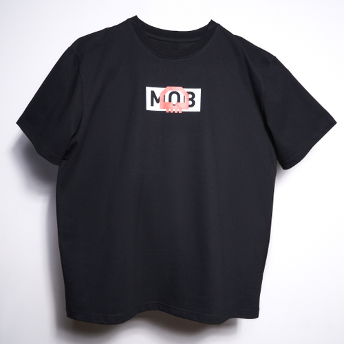 Футболка DxMOB, черная, размер М