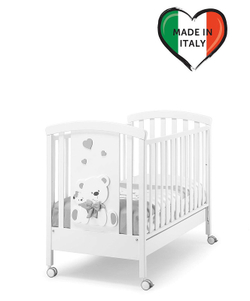 Детская кровать Erbesi Tato белый/серый