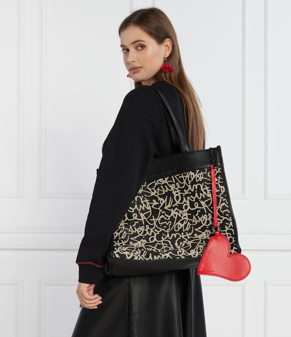 Сумка-шопер + поясная сумка Desigual - черный(23WAXA48)