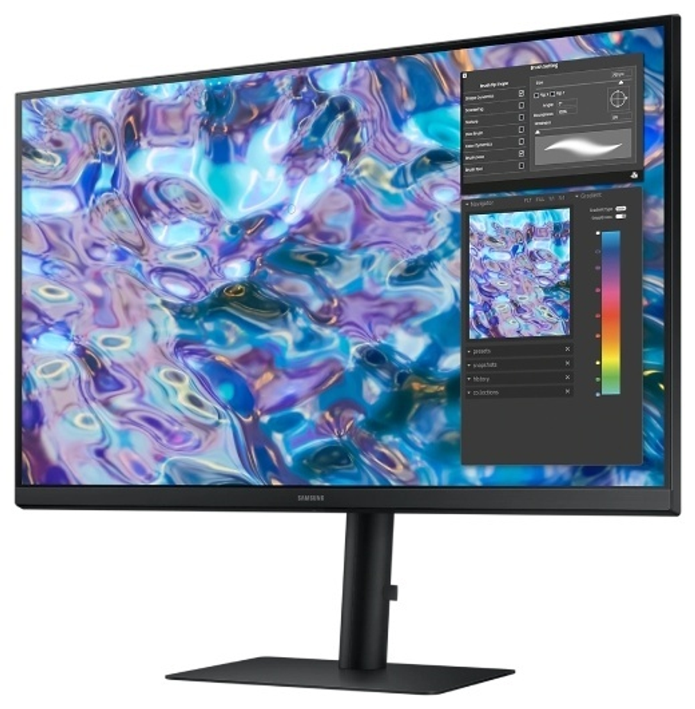 Монитор Samsung LS27B610EQIXCI черный