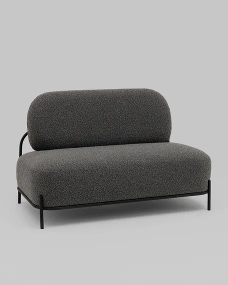 Диван Midnight темно-серое букле