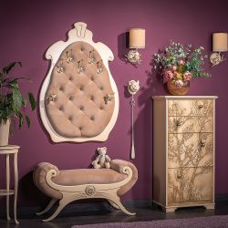 Вешалка настенная Квин Айвори Капучино 2