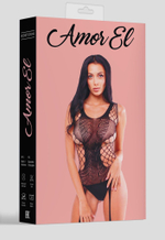 Боди-комбинезон Ines с имитацией чулок