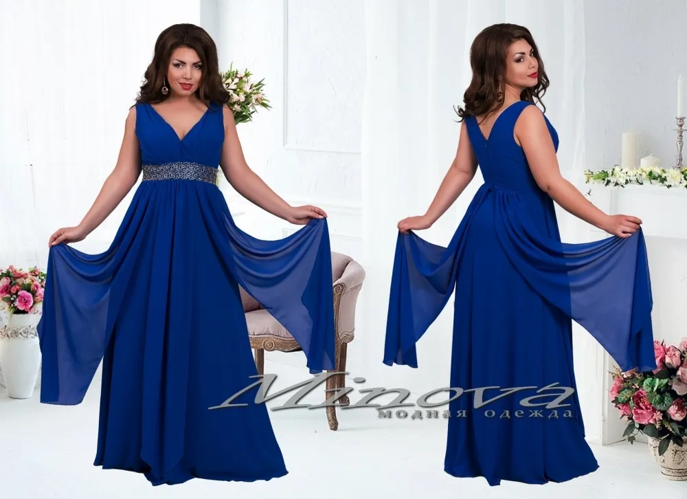 Платье 15-27  Клеопатра-электрик Minova