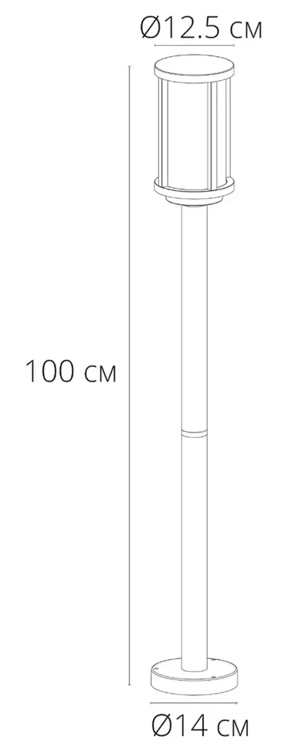 Парковый светильник Arte Lamp