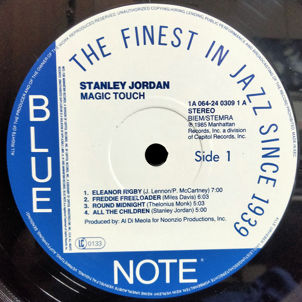 Stanley Jordan / Magic Touch (LP)