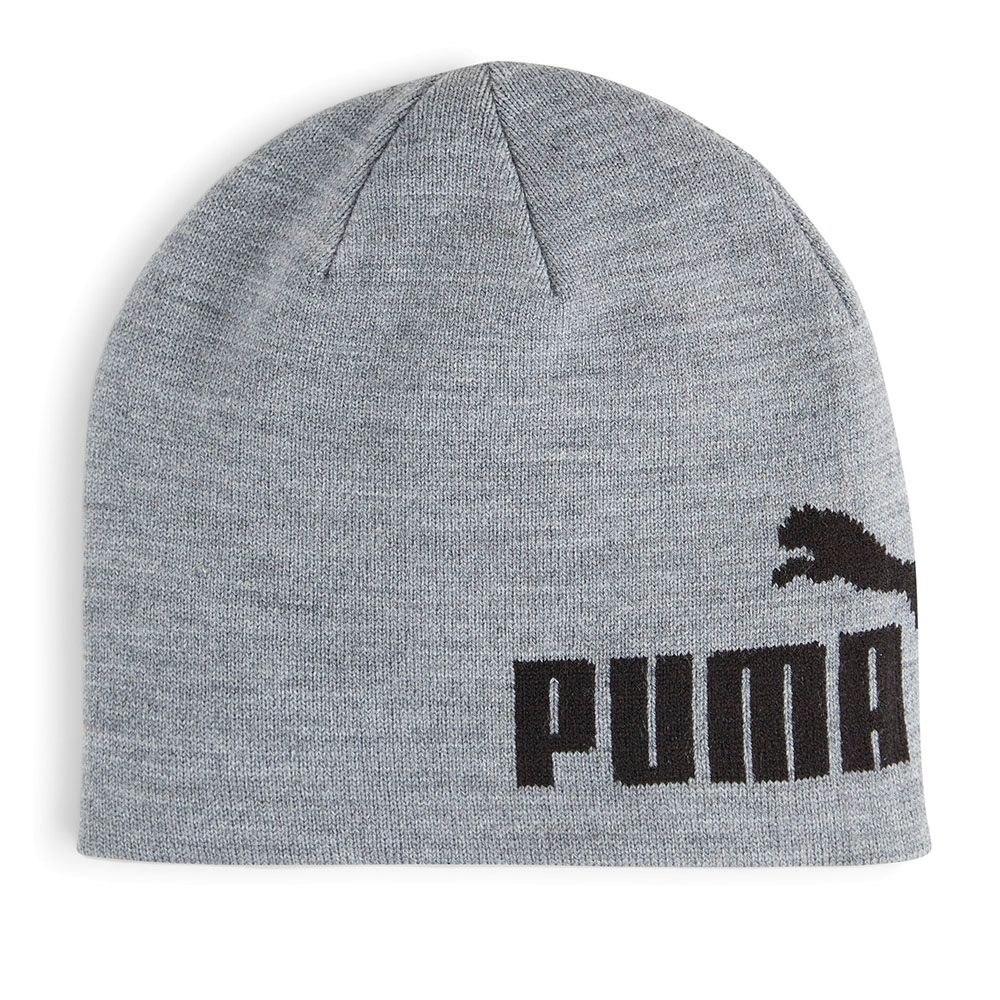 Шапка PUMA ESS Cuffless Beanie, 02563603, акрил, полиамид, эластан, серый