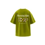 Футболка Called a Garment Stone shapes золотая оливка