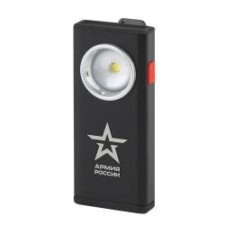 Светодиодный фонарь ЭРА RA-802 универсальный АР Офицерский ручной аккумуляторный алюминиевый с магнитом и крючком | Универсальные  фонари