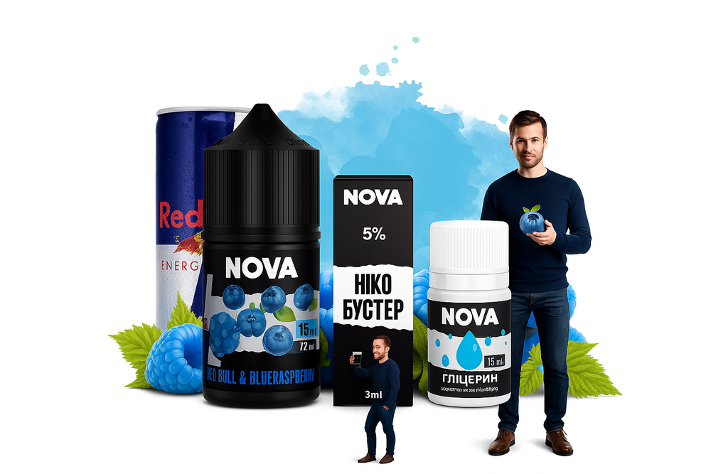Chaser NOVA - Blue Razz Energy (30ml, 5% nic)