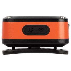 Фонарь налобный светодиодный ЭРА GA-812 Orange аккумуляторный 3+3 Bт сенсорное управление 5 режимов USB type C