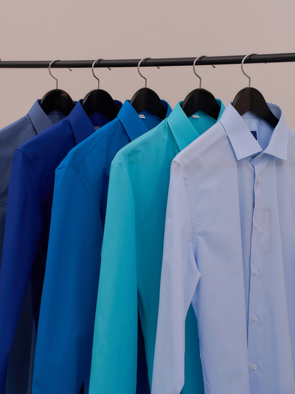 Сорочка мужская ELITA длинный рукав, цвет голубой, хлопок/пэ 70012 35