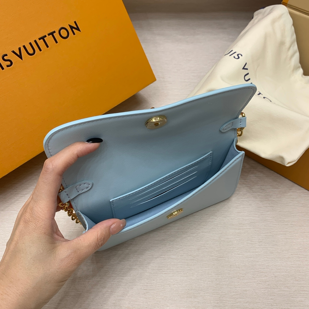 Louis Vuitton Wallet On Chain LV Bloom