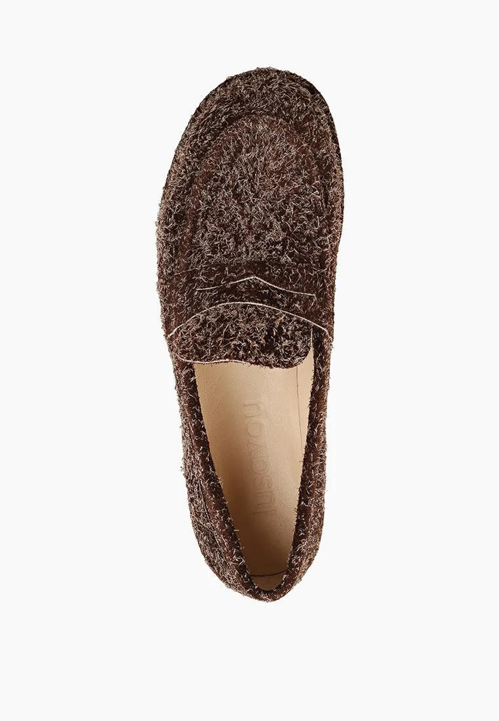 Лоферы // Nino // Chocolate // Fluffy