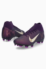 Бутсы Nike Zoom Mercurial Superfly 10 Academy Mbappe FG/MG - фиолетовый