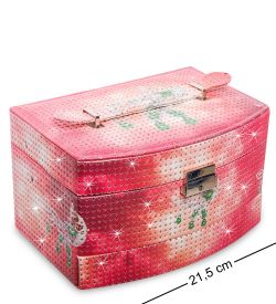 JL-19/6 Шкатулка для бижутерии «Гламур»