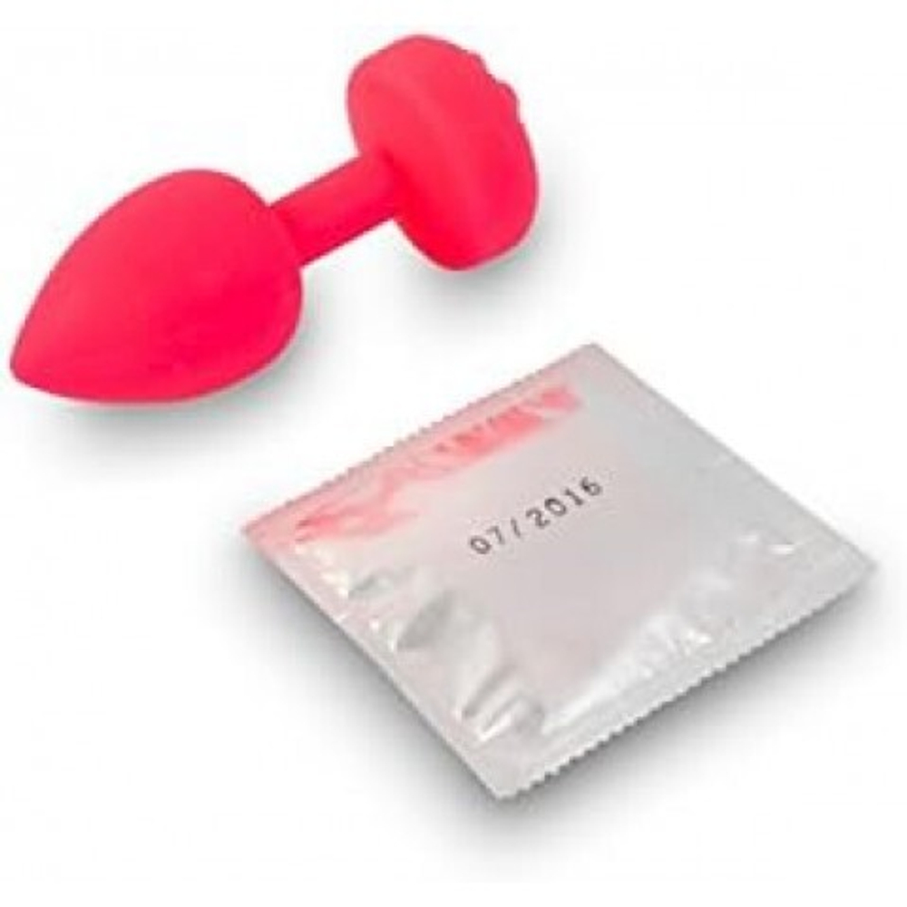 Gvibe Gplug Small - Инновационная маленькая дизайнерская пробка с вибрацией, 8х2.8 см (розовая)