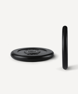 Диск обрезиненный BB-202 d=26 мм, стальная втулка, черный, 0,5 кг