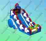 Коммерческий надувной батут-горка "Дракон" 11*6*8,5 м