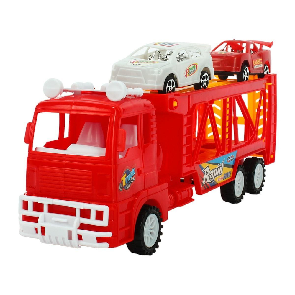 Автовоз ин. +2машины, пакет JL002-3