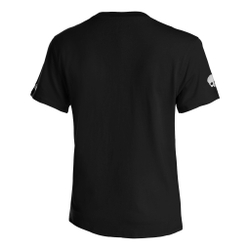 Мужское теннисное поло Hydrogen Court T-Shirt - Black, Multicoloured