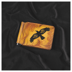 Зажим для денег «Ворон»