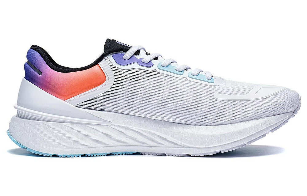 LiNing Li Ning Yueying 2.0 non-slip wear-resistant breathable low-top running shoes men's white blue orange purple