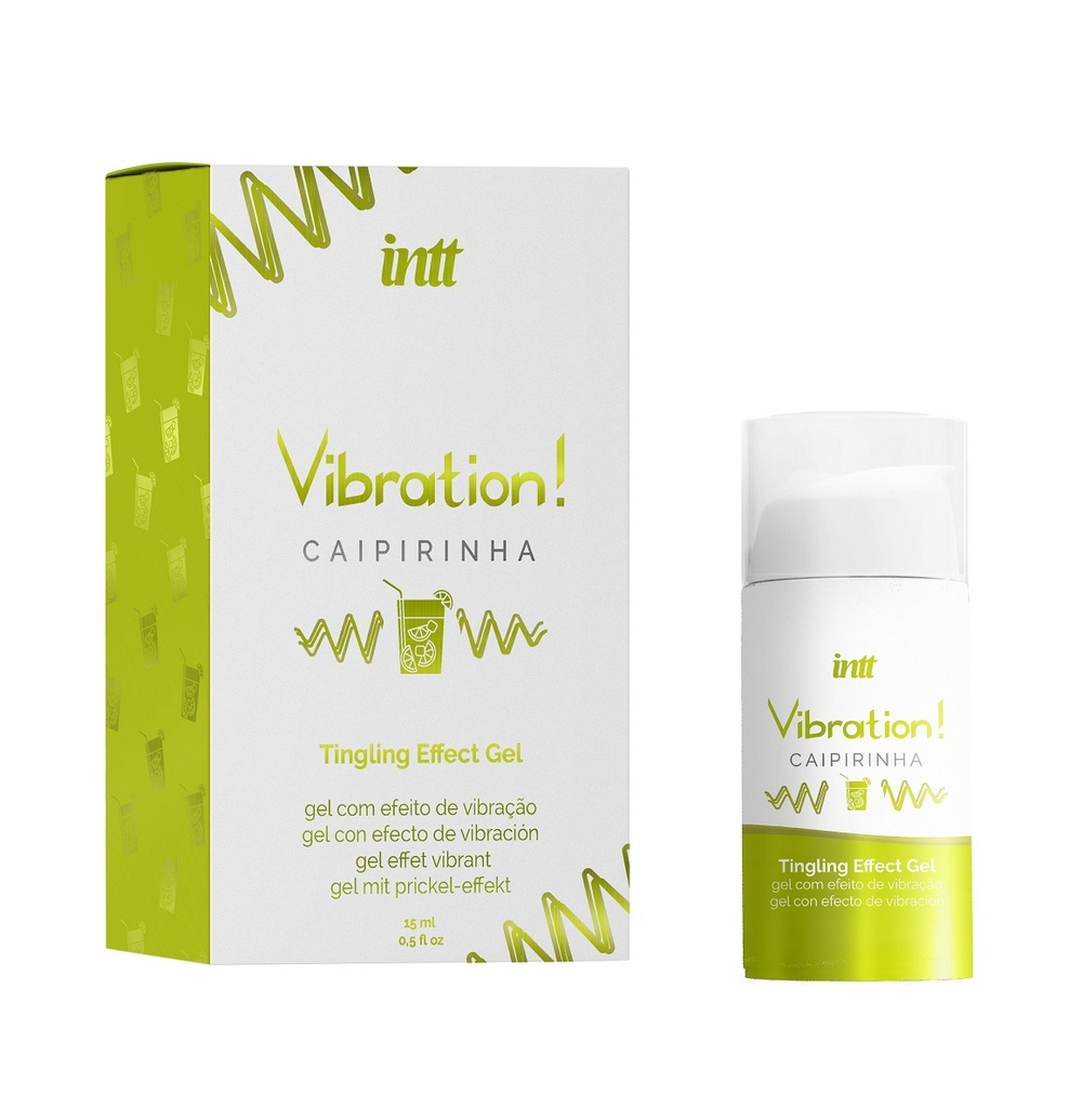 Intt Vibration Caipirinha - Жидкий вибратор, 15 мл