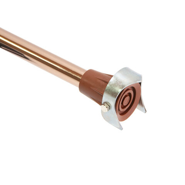 Мега-Оптим ТР1(ПР) с УПС Трость опорная, регулируемая по высоте, с устройством противоскольжения "Антилед", телескопическая с прямой пластмассовой ручкой, код ФСС 06-01-02