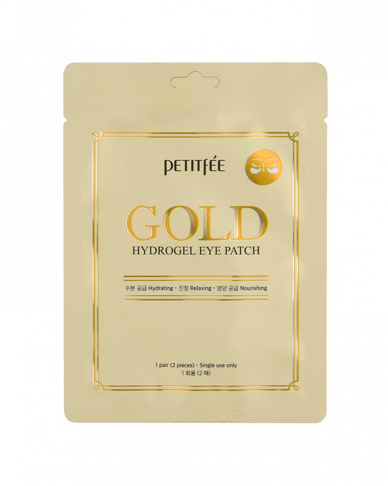 Petitfee Gold Hydrogel Eye Patch гидрогелевые патчи для глаз с золотом