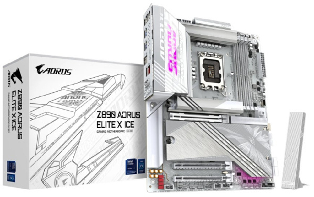 Материнская плата ATX GIGABYTE Z890 AORUS ELITE X ICE