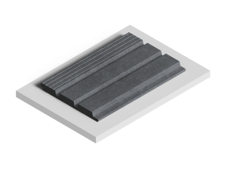 Стеновая панель HiWood декорированная, 270x12 см