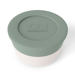 Соусница с крышкой 28мл Monbento Temple green natural