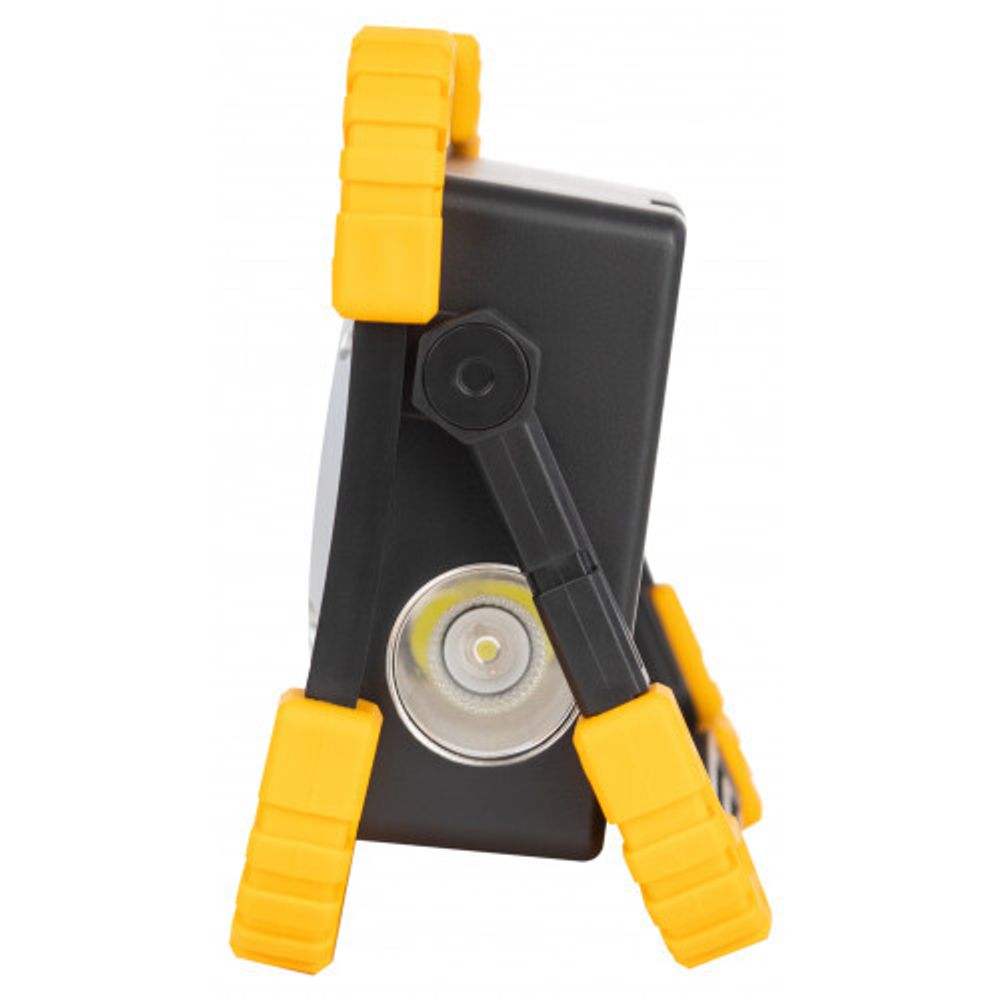 Светодиодный фонарь ЭРА Рабочие Практик PA-803 прожектор аккумуляторный на батарейках 10 Вт COB + 3 Вт LED, 4 режима