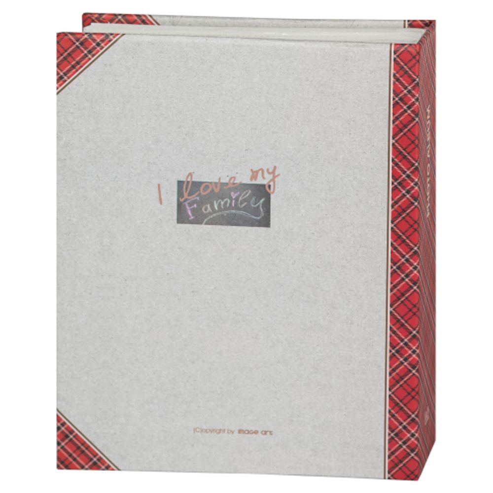 Фотоальбом Image Art IA-200PP серия 415 Семейный термосварка 50 листов 200 фотографий размер 10х15 | Image Art