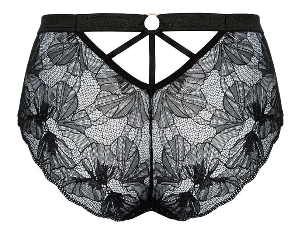 Трусики-слип с завышенной линией талии Volare (Размер: 40) (Цвет: черный)