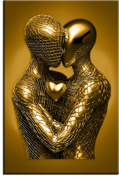 Постер "Металлическая пара"