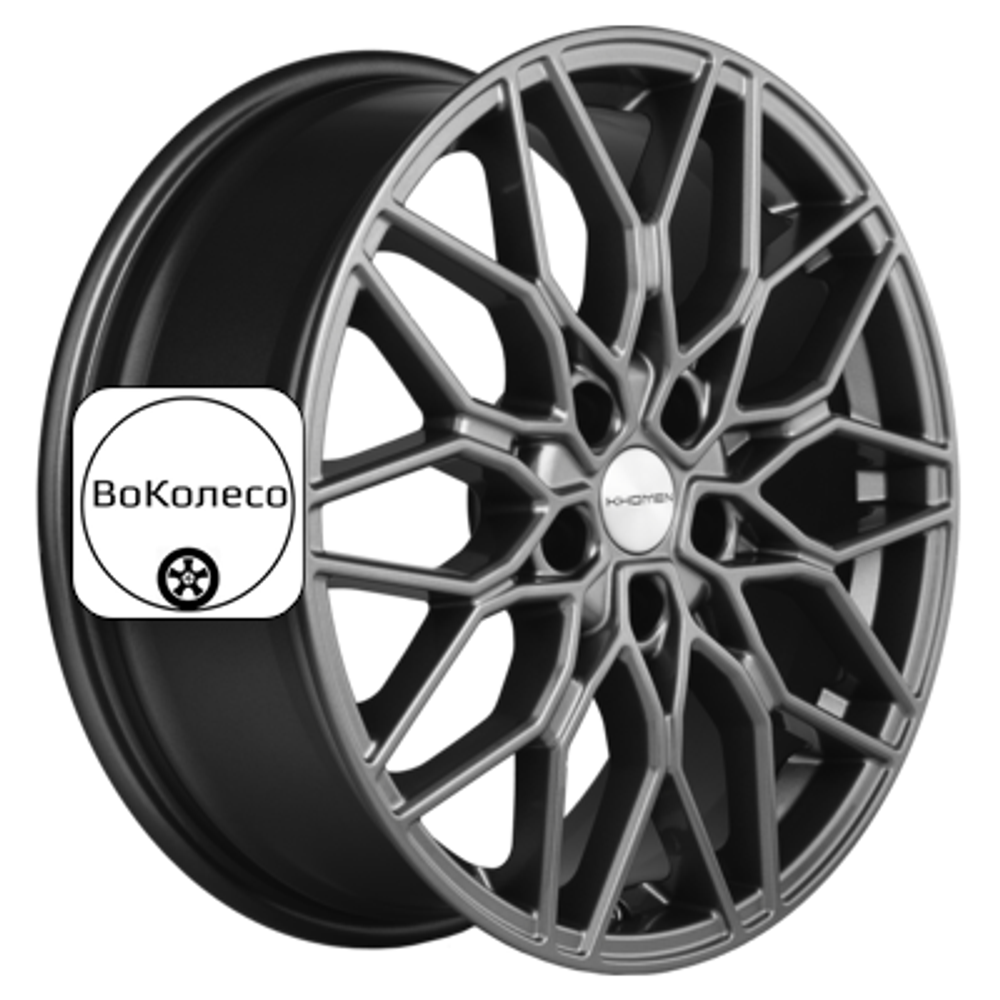 7x18/5x112 ET43 D57,1 KHW1813 (Kodiaq/Tiguan/Audi Q3) Gray Khomen Wheels