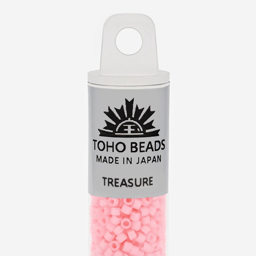 Японский бисер TOHO Treasure (№145F), жемчужный матовый